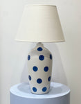 Navy Spot Lamp Base